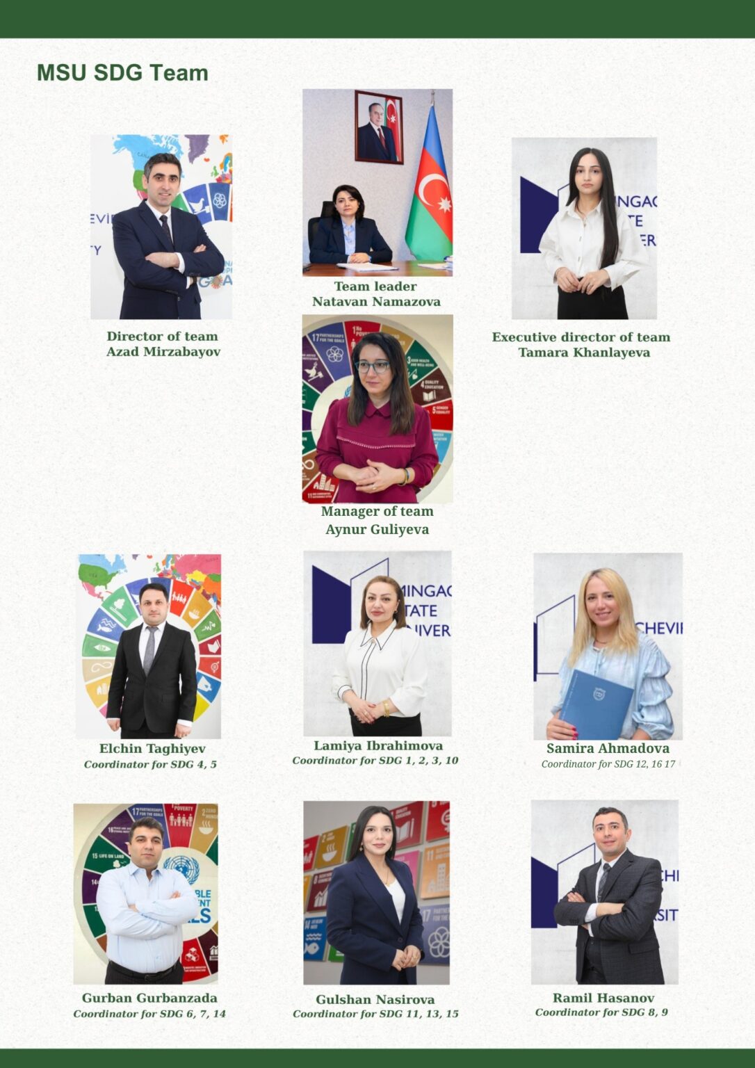 SDG Team