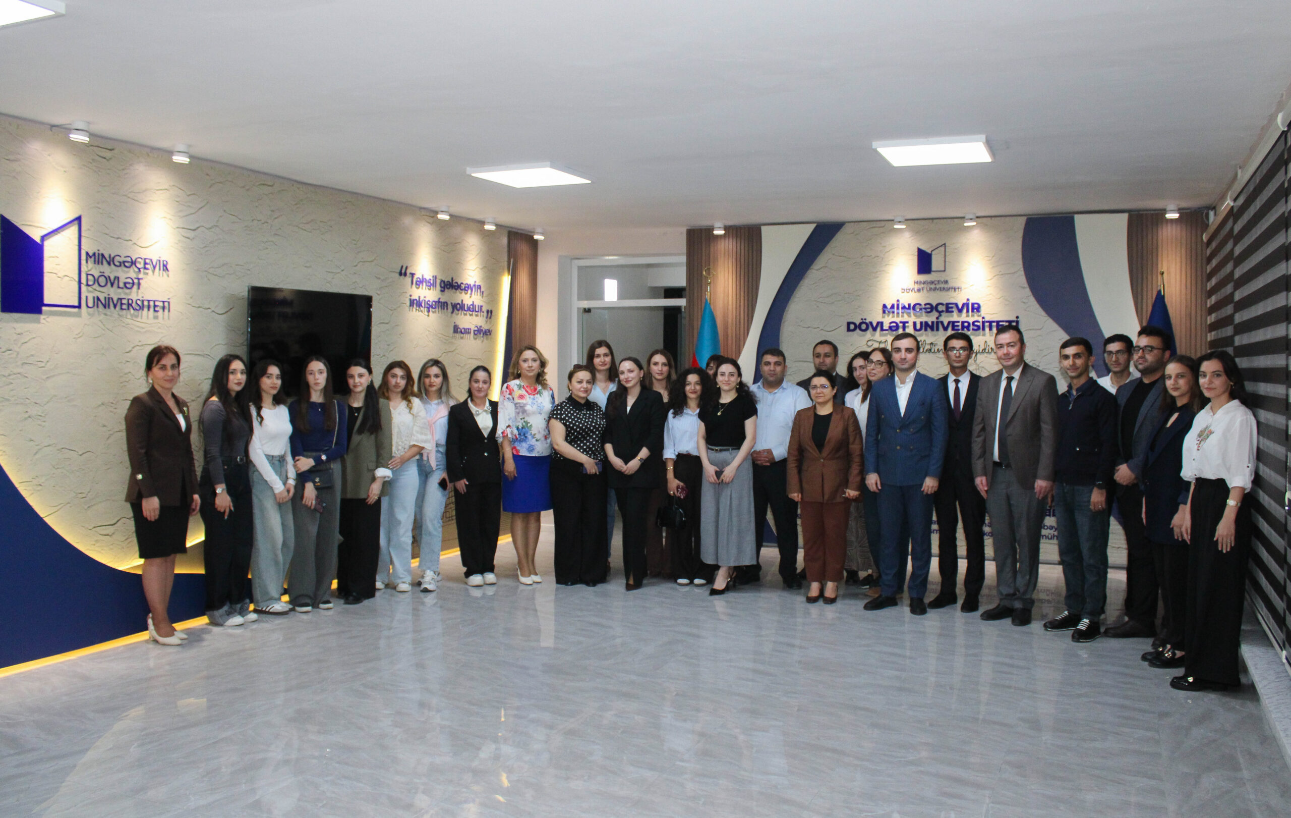 Read more about the article Contribution to strengthening university–alumni relations – Mingachevir State University holds a meeting with alumni over tea